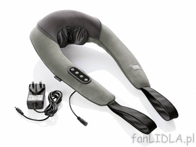 Poduszka masująca pod kark shiatsu Silvercrest, cena 129,00 PLN za 1 opak. 
- ...