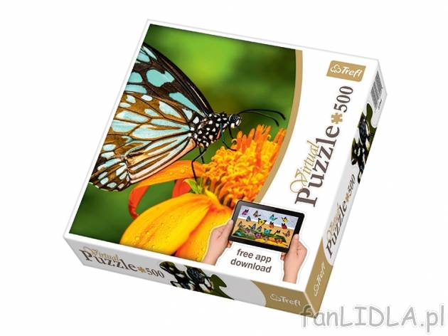 Puzzle 500 elementów , cena 14,99 PLN za 1 opak. 
- 3 wzory do wyboru 
- zeskanuj ...