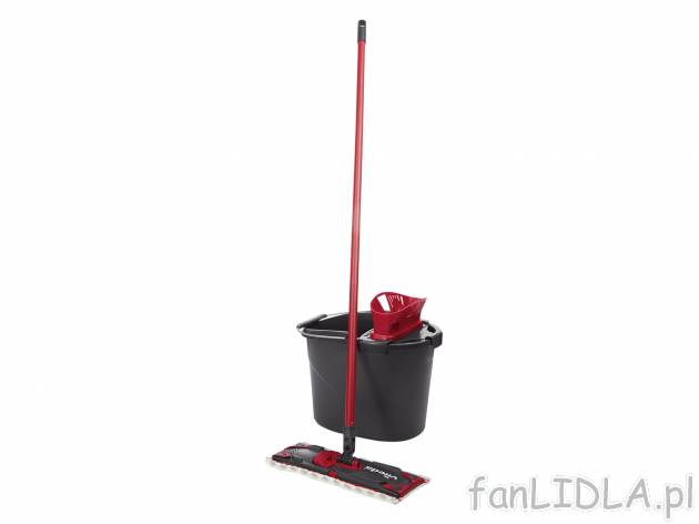 Zestaw VILEDA UltraMAX , cena 79,00 PLN 
- ZESTAW: WIADRO + KĲ + MOP + ZAPASOWY ...