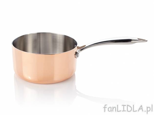 Rondel z powłoką z powłoką miedzianą 16 cm Ernesto, cena 119,00 PLN za 1 szt. ...