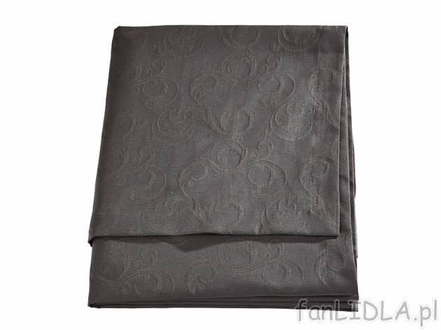 Obrus żakardowy Meradiso, cena 49,99 PLN za 1 szt. 
- wymiary: 150 x 280 cm (prostokątny) ...
