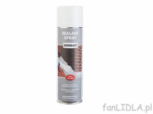 Uniwersalna masa uszczelniająca w sprayu , cena 29,99 PLN 
- 500 ml/1 opak.
- ...
