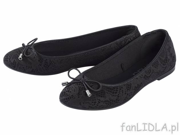 Baleriny , cena 25,99 PLN. Damskie buty na wiosnę. 
- rozmiary: 37-41 (nie wszystkie ...