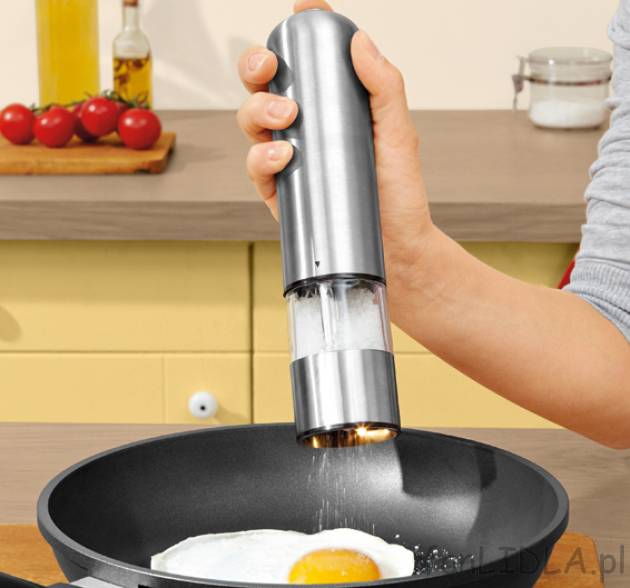 Elektryczny młynek do soli i pieprzu cena 24,99PLN 
- wysokojakościowy, ceramiczny ...