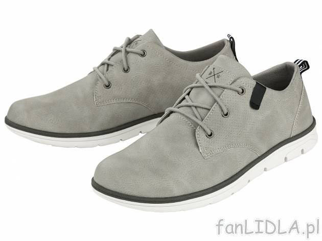 Buty męskie, cena 49,99 PLN 
- rozmiary: 41-46 (nie wszystkie wzory dostępne ...