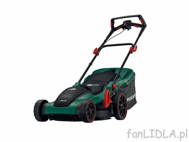 Elektryczna kosiarka do trawy 1200 W , cena 189,00 PLN 
- 10 m przewodu sieciowego
- ...