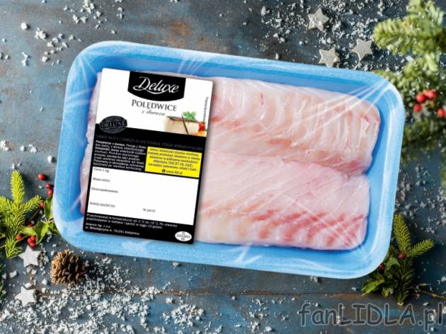 Świeża polędwica z dorsza , cena 5,29 PLN za 100 g