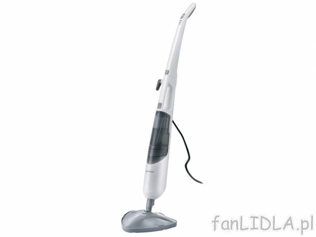 Mop parowy 1630 W , cena 159,00 PLN 
- czyszczenie bez chemii - działa hipoalergicznie
- ...