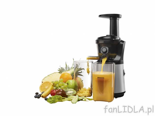 Wyciskarka wolnoobrotowa 150 W , cena 249,00 PLN 
- idealna do wyciskania soku ...