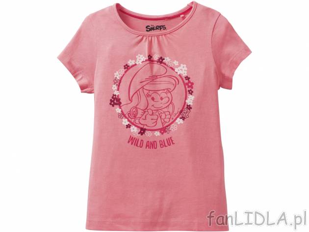 T-shirt , cena 12,99 PLN  
-  rozmiary: 98-128
-  100% bawełny