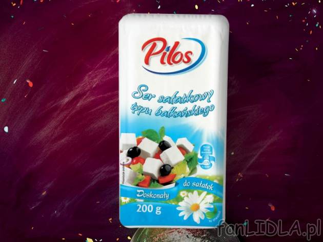 Ser bałkański , cena 2,99 PLN za 200 g/1 opak., 100g=1,50 PLN.