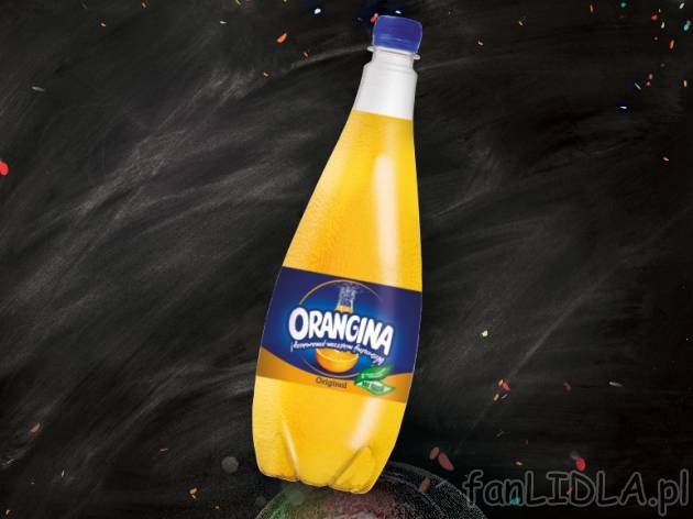 Napój Orangina 1.4L , cena 3,99 PLN za 1.4L/1 opak., 1L=2,85 PLN.