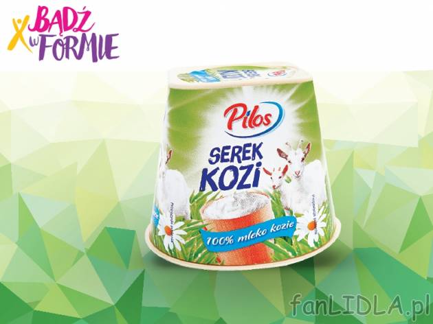 Ser kozi twarogowy , cena 3,99 PLN za 125 g/1opak., 100g=3,19 PLN.