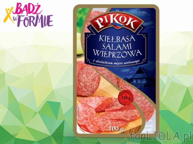 Salami , cena 2,29 PLN za 100 g/1 opak.