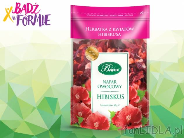 Napar owocowy - od 7.01 , cena 4,49 PLN za 100 g/1 opak.
