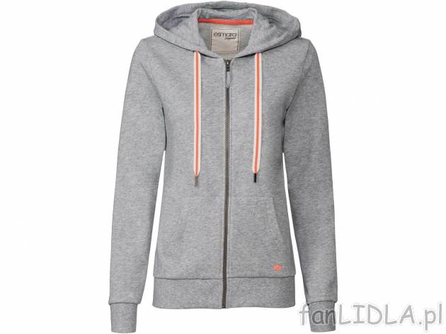 Bluza dresowa z kapturem damska , cena 39,99 PLN 
- rozmiary: XS-L
- z miękkiej ...