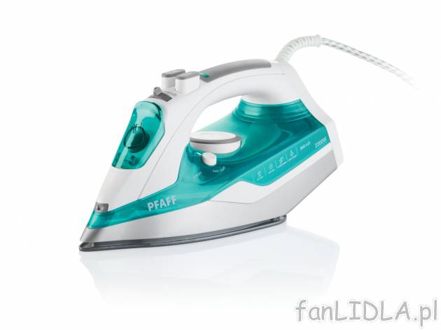 Żelazko 2200 W , cena 64,90 PLN 
- zbiornik na wodę o poj. 280 ml
- dł. kabla: ...