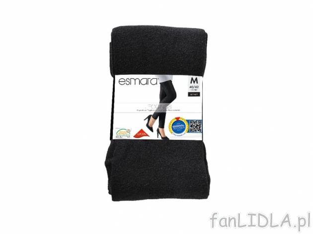 Rajstopy lub legginsy Esmara, cena 15,99 PLN za 1 para 
- rozmiary: S-L 
- 7 wzorów ...