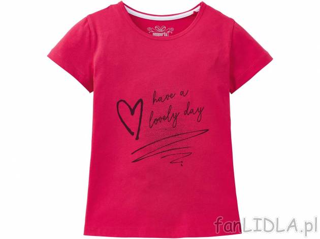 T-shirt młodzieżowy , cena 7,99 PLN  
-  100% bawełny
-  rozmiary: 122-152
