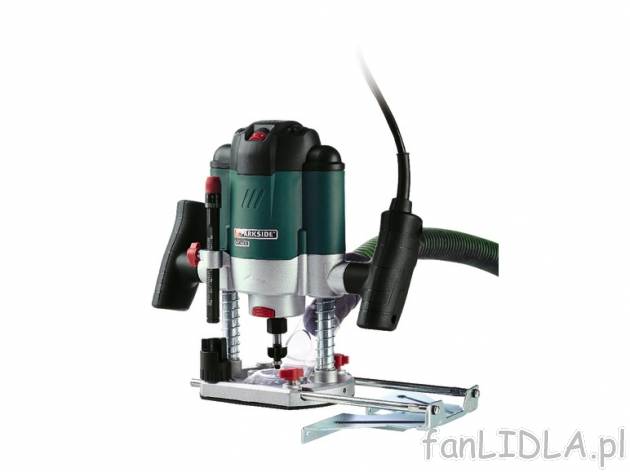 Frezarka górnowrzecionowa 1200 W Parkside, cena 179,00 PLN za 1 szt. 
- łatwa ...