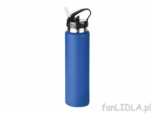 Bidon ze stali szlachetnej , cena 19,99 PLN  
-  poj. 750 ml