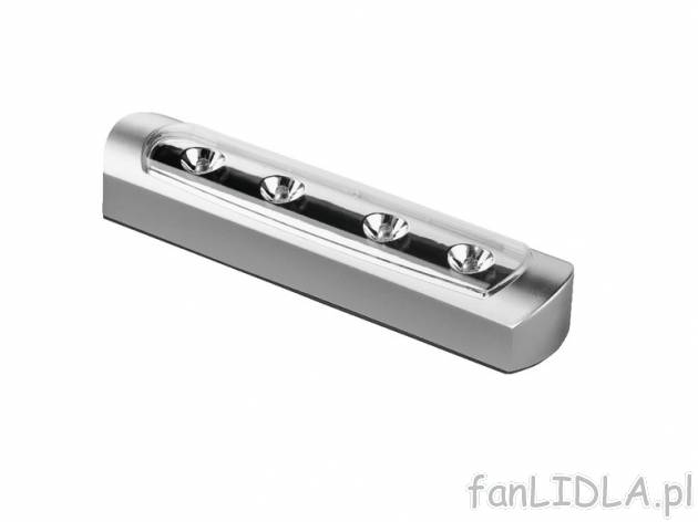 Lampka LED , cena 14,99 PLN za 1 szt. 
- mocowanie za pomocą listwy magnetycznej ...