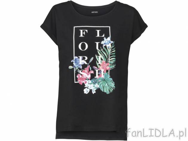 T-shirt , cena 19,99 PLN 
- 100% bawełny 
- rozmiary: XS-L
- przedłużony tył
- ...
