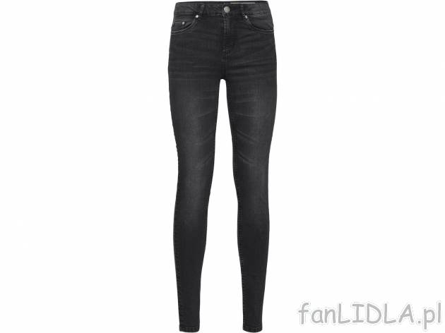 Jeansy , cena 49,99 PLN. Damskie jeansu o dopasowanym kroju. 
- rozmiary: 34-44 ...