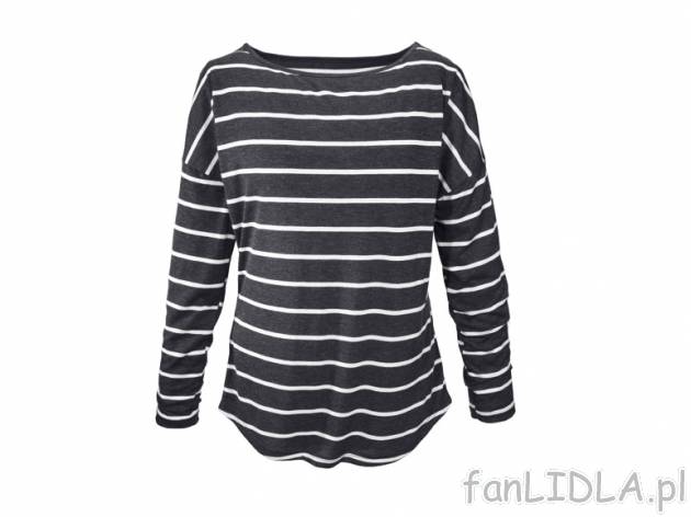 Bluzki 2 szt. Esmara, cena 44,99 PLN za 1 opak. 
- z miękkiego, pojedynczego jerseyu
- ...