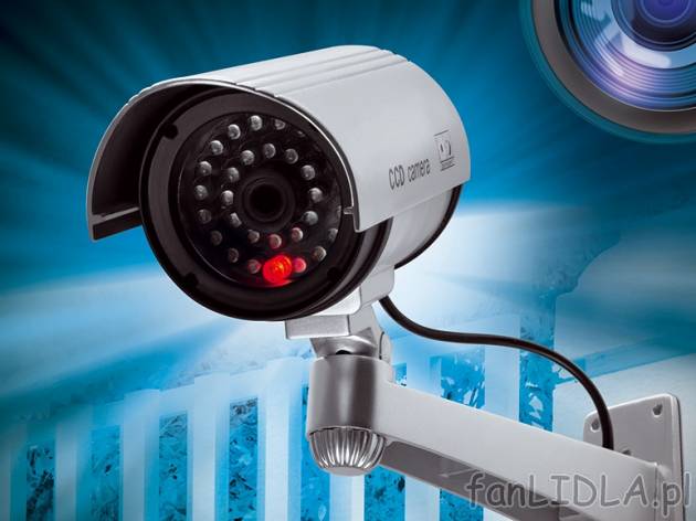 Atrapa kamery do monitoringu , cena 22,99 PLN za 1 szt. 
- do złudzenia przypomina ...