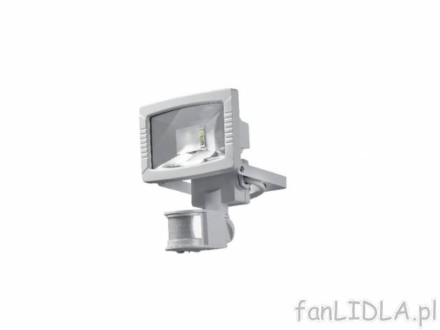 Lampa LED z czujnikiem ruchu , cena 59,00 PLN za 1 szt. 
- bezstopniowo regulowany ...