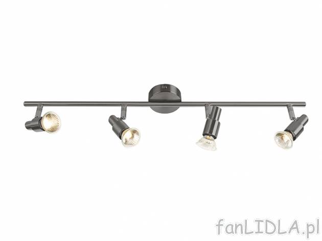 Halogenowa lampa sufitowa , cena 89,90 PLN za 1 szt. 
- temperatura barwowa (kolor ...