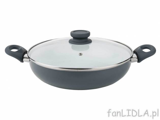 Patelnia do serwowania Ø 28 cm , cena 59,90 PLN 
- grubość dna: ok. 3,1 mm
- ...