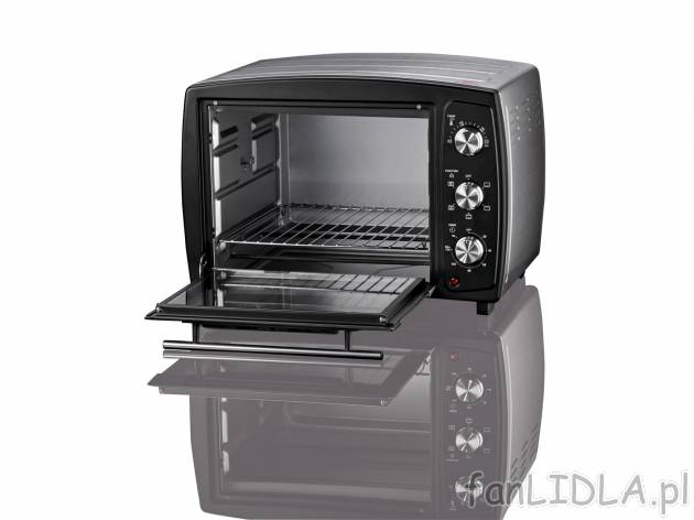 Piekarnik elektryczny 1500 W z termoobiegiem i grillem obrotowym , cena 249,00 PLN ...