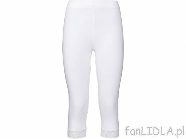 Legginsy 3/4 , cena 17,99 PLN. Damskie wygodne legginsy. 
- wysoka zawartość ...