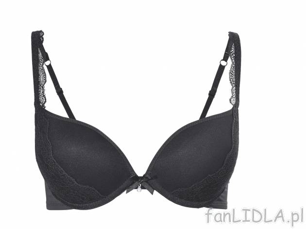 Biustonosz push-up , cena 19,99 PLN za 1 szt. 
-  rozmiary: 75B, 80B, 80C, 85B