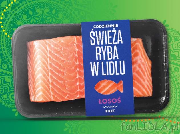 Świeży filet z łososia - HIT CENOWY , cena 3,00 PLN za 100 g