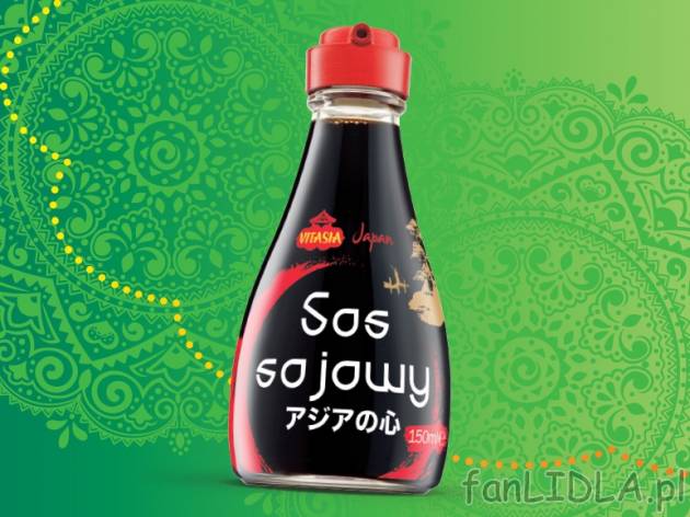 Sos sojowy , cena 3,00 PLN za 150 ml/1 opak., 100 ml=2,66 PLN.