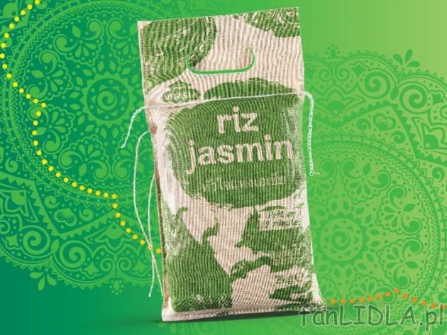 Ryż jaśminowy , cena 14,00 PLN za 2 kg/1 opak., 1 kg=7,50 PLN.