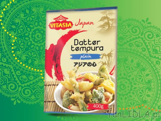 Panierka tempura , cena 7,00 PLN za 400g/1opak., 1kg=19,98 PLN.