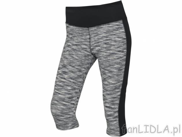 Spodnie sportowe 3/4 , cena 29,99 PLN. Damskie legginsy o długości nogawki 3/4. ...