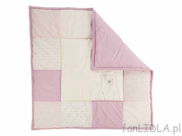 Mata niemowlęca 115 x 115 cm , cena 49,99 PLN 
- z aplikacjami wesołego misia
- ...
