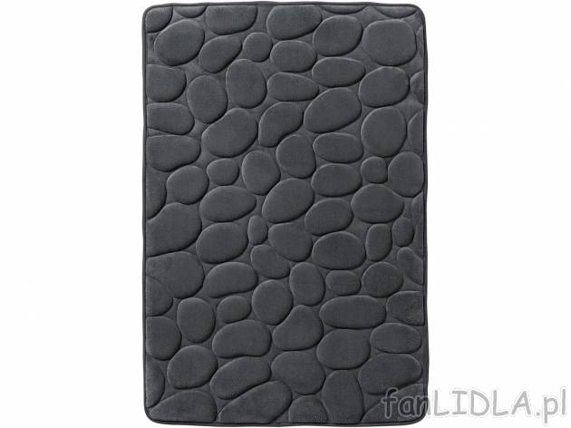 Dywanik łazienkowy , cena 39,99 PLN 
- ok. 60 x 90 cm
- z antypoślizgową warstwą ...