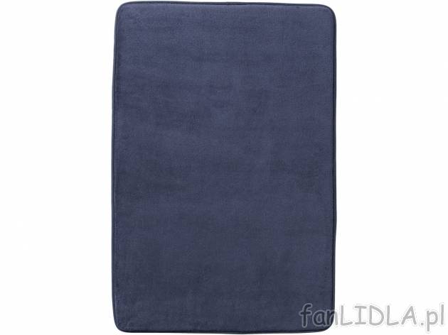 Dywanik łazienkowy, cena 39,99 PLN 
- ok. 60 x 90 cm
- z antypoślizgową warstwą ...