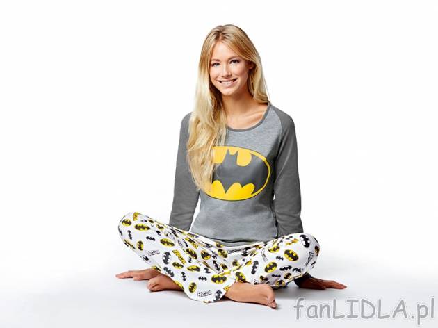 Piżama damska , cena 44,99 PLN za 1 opak. 
- do wyboru Snoopy, Batman lub Garfield ...