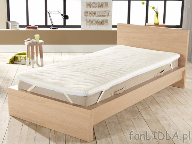 Nakładka na materac 90 x 200 cm Meradiso, cena 129,00 PLN za 1 szt. 
- podwyższa ...