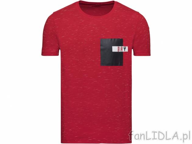 T-shirt męski z nadrukiem, cena 19,99 PLN  
-  rozmiary: M-XXL 