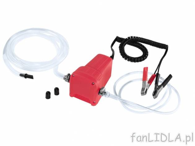 Pompa do zasysania oleju 60 W Ultimate Speed, cena 74,90 PLN za 1 szt. 
- zaciski ...
