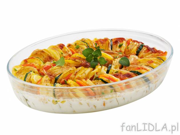 Naczynie żaroodporne , cena 9,99 PLN za 1 szt. 
- wykonane z odpornego szkła ...