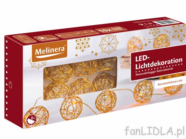 Ozdoba świetlna LED , cena 19,99 PLN za 1 opak. Stwórz niesamowity klimat w swoim ...